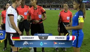 U20 Féminine, Mondial 2016 France-Allemagne (1-0), le réusmé