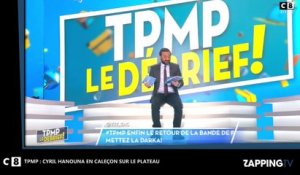 TPMP : Cyril Hanouna se met en caleçon sur le plateau pour Capucine Anav (Vidéo)