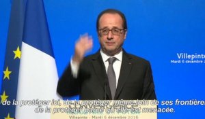 Hollande: Cazeneuve Premier ministre "pour préparer l'avenir"