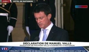 Remaniement : Manuel Valls cède sa place à Bernard Cazeneuve ‘’Il n’y a pas d’enfer à Matignon’’