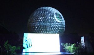 Disney transforme son globe spacial en étoile noire géante de 35m de haut !