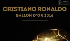 Cristiano Ronaldo élu Ballon d'Or 2016 !