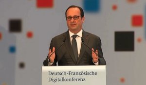 Allocution à l'issue de la conférence numérique franco-allemande