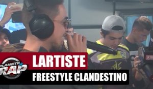 Lartiste en freestyle dans Planète Rap #Clandestino