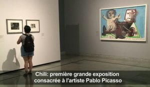 Première grande exposition consacrée à Picasso au Chili