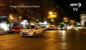 Le siège d'EDF à Paris bloqué par Greenpeace