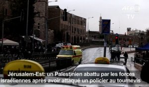 Jérusalem: un Palestinien abattu en attaquant un Israélien