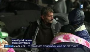 Syrie : les promesses d'évacuation non tenues à Alep