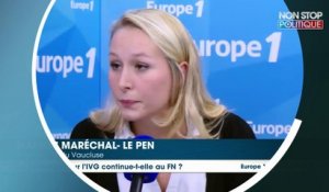 IVG : Marion Maréchal-Le Pen assure que sa tante "n’a pas changé de position"