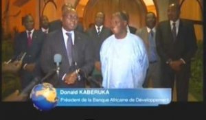 Retour de la BAD en Côte d'Ivoire: le Chef de l'Etat s'est entretenu avec Donald Kaberuka