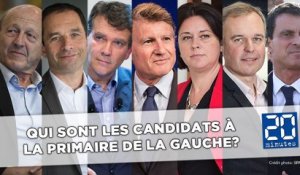 Qui sont les sept candidats à la primaire de la gauche