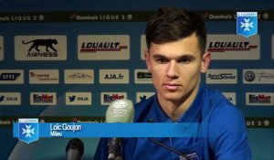 Réactions de Cédric Daury et Loïc Goujon après AJA - VAFC