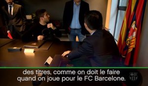 Barça - Suarez: "Gagner de nouveaux titres"