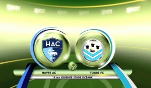 Résumé de HAC - Tours FC (0-2) du 16/12/2016