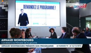 Primaire à gauche : Arnaud Montebourg détaille son programme