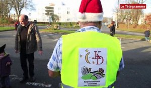 Landerneau. Des motards déguisés en Père Noël