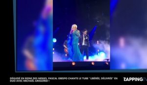 Pascal Obispo se déguise en Reine des Neiges et chante "Libérée, Délivrée", la vidéo hilarante