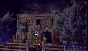 Une maison prend feu à Saint-Julien-en-Champsaur