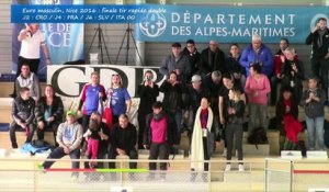 Finale tir rapide en double, Sport Boules, Euro Masculin, Nice 2016