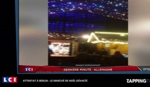 Attentat à Berlin : Un camion fonce dans la foule, les images chocs du marché de Noël (Vidéo)