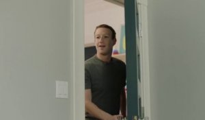 Système d'intelligence Artificelle facebook montré par Mark Zuckerberg avec la voix de Morgan Freeman