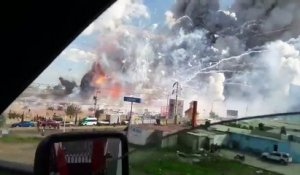 Mexique : explosion d'un marché de feu d'artifices (31 morts)