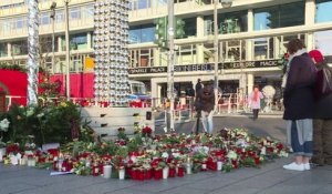 Berlin: hommage aux victimes sur les lieux de l'attentat
