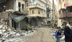 Syrie : retour à Alep-Est, détruit par quatre ans de guerre