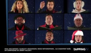 Jimmy Fallon, Scarlett Johansson, Matthew McConaughey dévoilent leur chanson de Noël