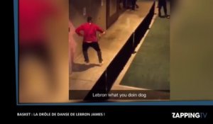 Lebron James se lâche et réalise une danse complètement folle (Vidéo)