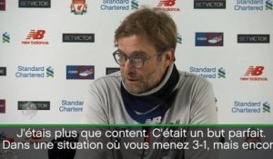 18e j. - Klopp : "Le but de Sturridge était parfait"