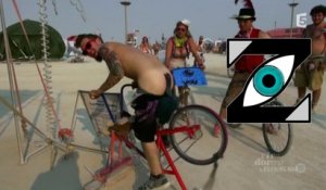 [Zap Télé] A. de Maximy dans la folie de Burning Man (28/12/16)