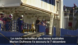 Vendée Globe : Kito de Pavant met enfin pied à terre