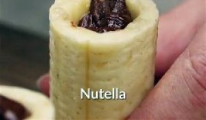 Voici une gourmandise vraiment irrésistible : les bouchées de banane au chocolat