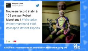 Cyclisme - Robert Marchand : les internautes réagissent au record du monde du centenaire