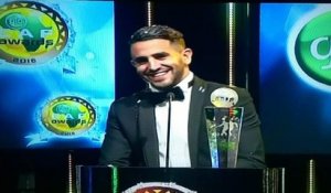 Glo CAF : Mahrez élu meilleur joueur africain !