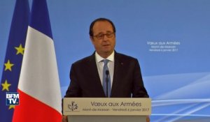 François Hollande annonce la création d'un monument en hommage aux soldats morts à l'étranger