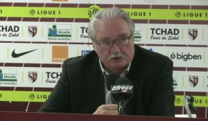 Foot - L1 - Metz : Serin «C'est comme si la justice avait condamné le Bataclan !»