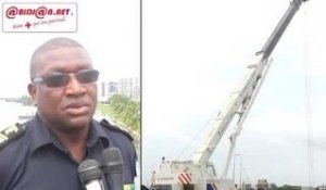 Accident sur le pont De Gaulle/ Le commandant Koné donne le point de la situation sur