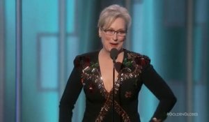 Golden Globes : Le discours politique de Meryl Streep