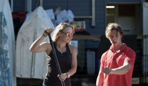 Paddleboard - Wozniacki troque sa raquette avec une pagaie