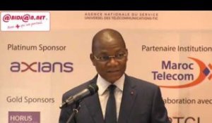 Africa IT & Telecom FORUM /Le ministre Bruno kone annonce l'ouverture