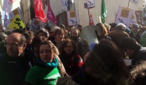 Procès de Jon Palais à Dax : la mobilisation devant le palais de justice