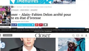 Alain Delon : son fils arrêté par la police