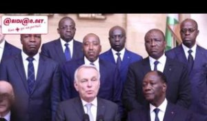 Attentat de Bassam / Jean-Marc Ayrault apporte le soutien du peuple français à la Côte d'Ivoire