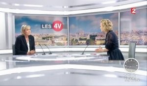 Fillon, "gaulliste et chrétien": "Opportuniste et choquant", juge Marine Le Pen