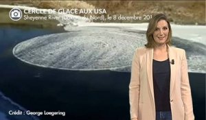 Gigantesques cercles de glace aux USA