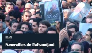 Funérailles nationales de l’ancien président Rafsandjani