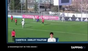 Zinedine Zidane : Son fils Théo humilie un adversaire avec un geste technique fou (Vidéo)
