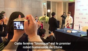Femme bionique: le robot chinois qui sait faire preuve de charme